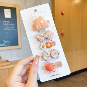 Cute Baby Fetal That Does Not Hurt Hair Accessories Side Bangs Hair Clip