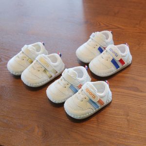 Spring & Autumn Baby Shoes – Soft Bottom Breathable Mesh Toddler Shoes