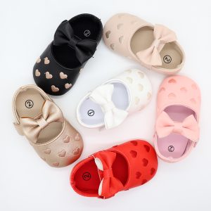 Heart-shaped baby Toddler Shoes Princess Wind Comfortable Soft Bottom