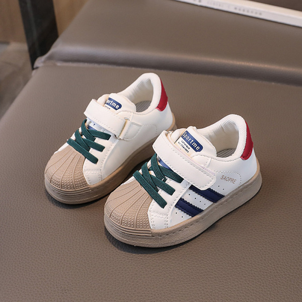 Board Shoes Unisex Kindergarten Soft Bottom Baby Artificial Leather 0-6.5 Years