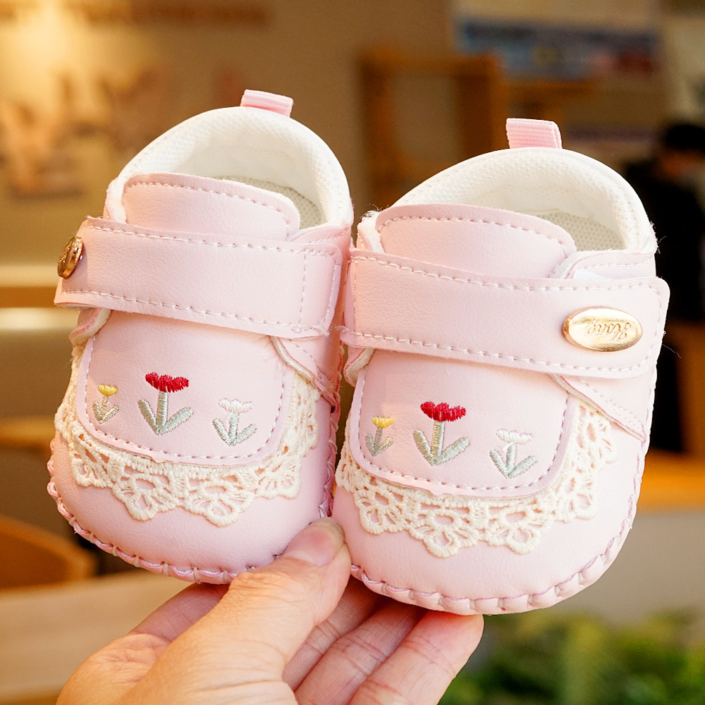 Soft Sole Non-slip Baby Shoes 0-1 Year Breathable